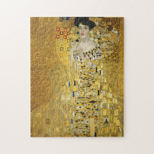 Portret van Adele Bloch-Bauer I van Gustav Klimt Legpuzzel (Verticaal)