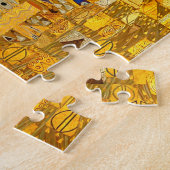 Portret van Adele Bloch-Bauer I van Gustav Klimt Legpuzzel (Zijkant)