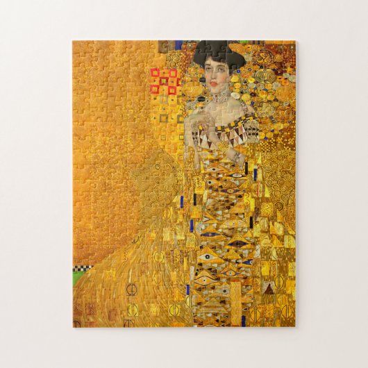 Portret van Adele Bloch-Bauer I van Gustav Klimt Legpuzzel (Verticaal)