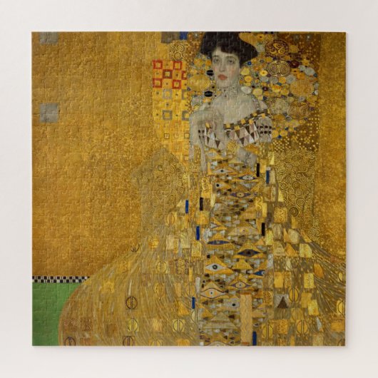 Portret van Adele Bloch-Bauer I van Gustav Klimt Legpuzzel (Verticaal)