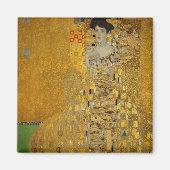 Portret van Adele Bloch-Bauer I van Gustav Klimt Magneet (Voorkant)