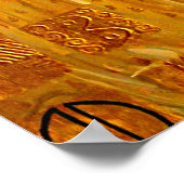 Portret van Adele Bloch-Bauer I van Gustav Klimt Poster (Hoek)