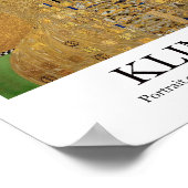 Portret van Adele Bloch-Bauer I van Gustav Klimt Poster (Hoek)