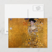 Portret van Adele Bloch-Bauer van Gustav Klimt 190 Briefkaart (Voorkant / Achterkant)
