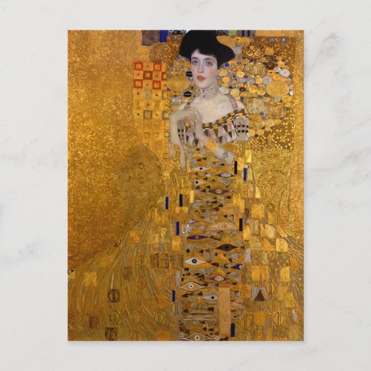 Portret van Adele Bloch-Bauer van Gustav Klimt 190 Briefkaart (Voorkant)