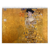 Portret van Adele Bloch-Bauer van Gustav Klimt 190 Kalender (Hoes)