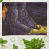 Portret van Adeline Ravoux door Vincent van Gogh Theedoek (Gevouwen)