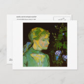 Portret van Adeline Ravoux Van Gogh Fine Art Briefkaart (Voorkant / Achterkant)