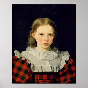 Portret van Adolphine Kobke 19 juni 1832 Poster