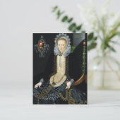 Portret van Adriana van Nesse, 1611 Briefkaart (Staand voorkant)