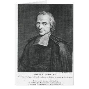 Portret van Adrien Baillet