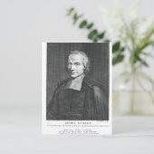 Portret van Adrien Baillet Briefkaart (Staand voorkant)
