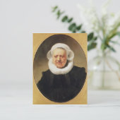 Portret van Aechje Claesdar, 1634 Briefkaart (Staand voorkant)