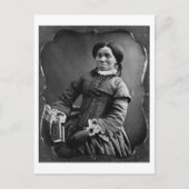 Portret van Afrikaanse Amerikaanse vrouw ~ 1850 Briefkaart (Voorkant)