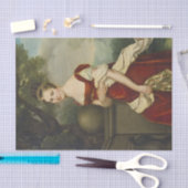 Portret van Aglaé-Constance Boudard door Romany Tissuepapier (Craft)