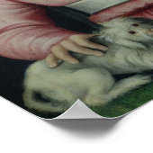 Portret van Agnes Sorel Poster (Hoek)