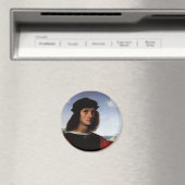 Portret van Agnolo Doni door Raphael Sanzio Magneet (Insitu (Vaatwasser))