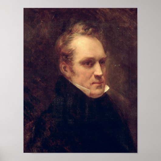 Portret van Aimable-Guillaume-Prosper Brugiere Poster (Voorkant)