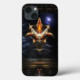 Portret van Akrellian Torch Fire Case-Mate iPhone Case