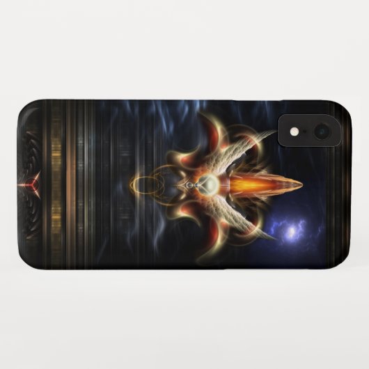 Portret van Akrellian Torch Fire Case-Mate iPhone Case (Achterkant (horizontaal))