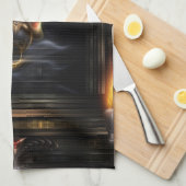Portret van Akrellian Torch Fire Theedoek (Quarter Fold)