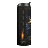Portret van Akrellian Torch Fire Thermosbeker (Gedraaid links)