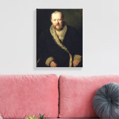 Portret van Aleksandr Ostrovsky 1871 Canvas Afdruk (Insitu (Woonkamer))