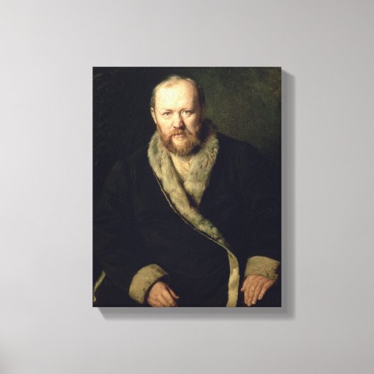Portret van Aleksandr Ostrovsky 1871 Canvas Afdruk (Voorkant)