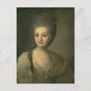 Portret van Aleksandra P. Struyskaya 1772 Briefkaart