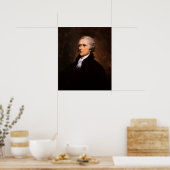 Portret van Alexander Hamilton door John Trumbull Poster (Keuken)