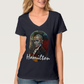 Portret van Alexander Hamilton T-shirt (Voorkant)
