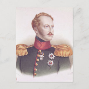 Portret van Alexander I Briefkaart