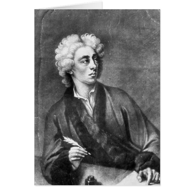 Portret van Alexander Pope (Voorkant)