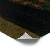 Portret van Alexander Pushkin, 1827 Poster (Hoek)