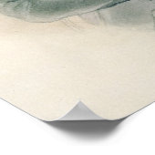 Portret van Alexander Pushkin 1836 Poster (Hoek)