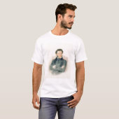 Portret van Alexander Pushkin 1836 T-shirt (Voorkant volledig)