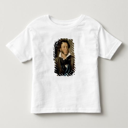Portret van Alexander Pushkin Kinder Shirts (Voorkant)