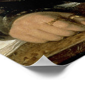 Portret van Alexander Pushkin Poster (Hoek)