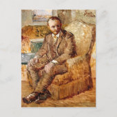 Portret van Alexander Reid, Van Gogh Fine Art Briefkaart (Voorkant)