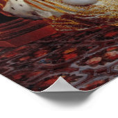 Portret van Alexandra FyodorovnaI Poster (Hoek)