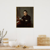 Portret van Alexandre Auguste Ledru-Rollin Poster (Keuken)