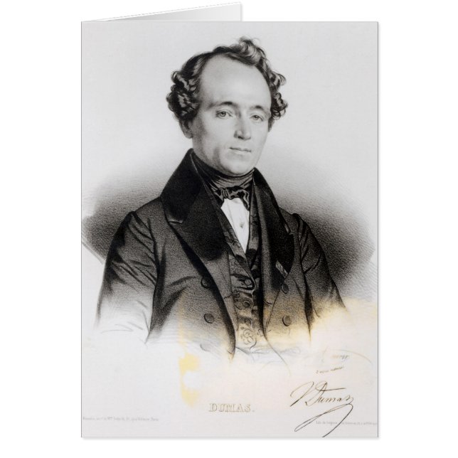 Portret van Alexandre Dumas Fils (Voorkant)