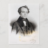 Portret van Alexandre Dumas Fils Briefkaart (Voorkant)