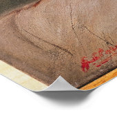 Portret van Alexandre Dumas fils Poster (Hoek)