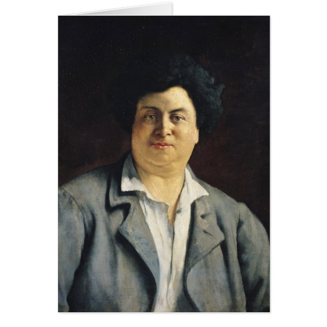 Portret van Alexandre Dumas pere, 1878 (Voorkant)