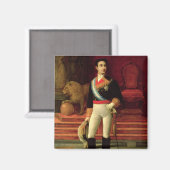 Portret van Alfonso XII 1876 Magneet (Voorkant / Achterkant)