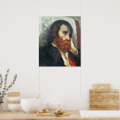 Portret van Alfred Bruyas Poster (Keuken)