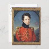 Portret van Alfred de Vigny Briefkaart (Voorkant / Achterkant)