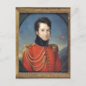 Portret van Alfred de Vigny Briefkaart (Voorkant)