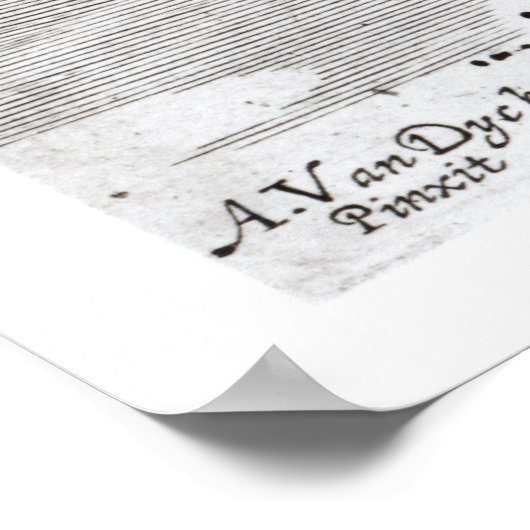 Portret van Algernon Percy Poster (Hoek)